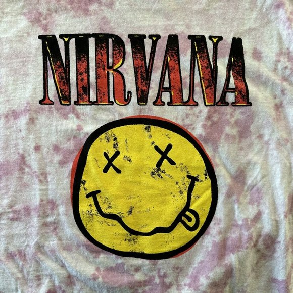 Nirvana Tye Died T Shirt Size XL - Picture 1 of 1